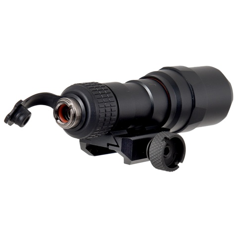 L002 500 Lumen Tactical LED Flashlight w/ Pressure Pad (BLACK)