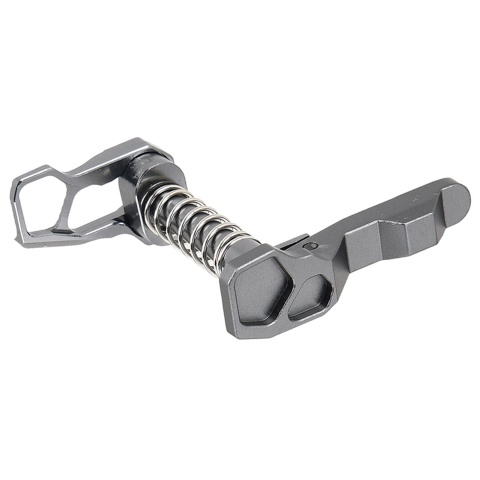 Ambidextrous Extended Magazine Release Catch for M4 Series Airsoft AEG (GRAY)