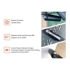 ACETECH Lighter BT Tracer Unit (Flat Black Variation)