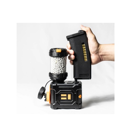 AceTech Mini Loader Electric Compact Speed Loader for 6mm Airsoft BBs
