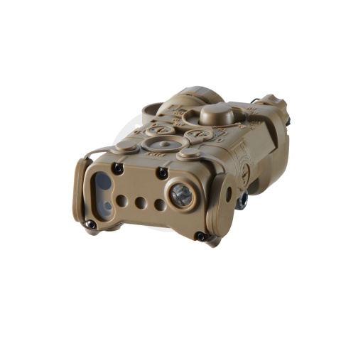 ACW NGAL Red Laser + White Light Version PEQ Box - Desert Tan
