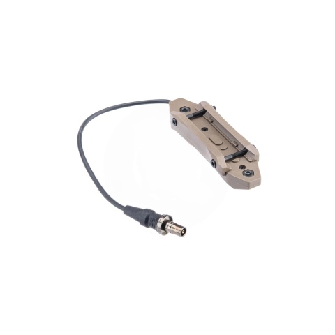 Atlas Custom Works Dual Function Remote Pressure Switch for Scout Style Tactical Flashlights - (Dark Earth)