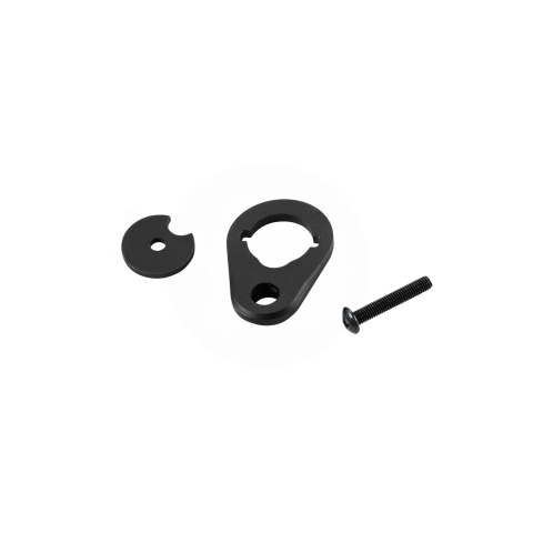 Atlas Custom Works Lightweight M4/M16 Indented Stock Combo - BLACK