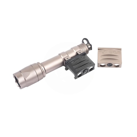 ACW 45 Degree Offset Picatinny Mount for Scout Lights - Desert Tan