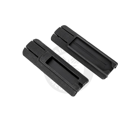 Atlas Custom Works Pressure Switch Mount for Tactical Flashlight DBAL PEQ 15 Suitable for 20mm Picatinny Rail - (Black)