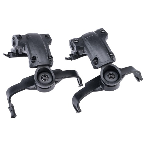 Atlas Custom Works Headset Adapter ARC Helmet Rail Mount Kit for Comtac Headsets - (Black)