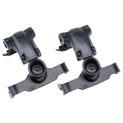 Atlas Custom Works Headset Adapter ARC Helmet Rail Mount Kit for Sordin Headsets - (Black)