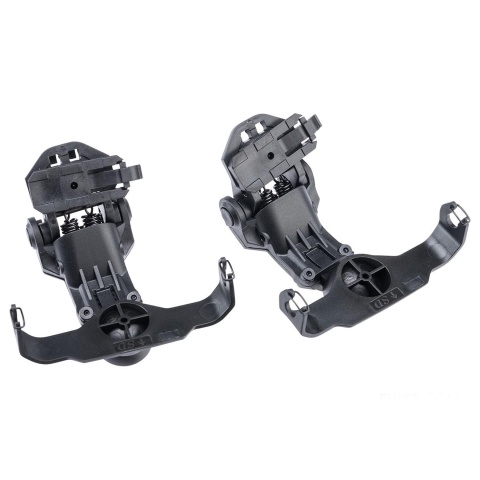 Atlas Custom Works Headset Adapter ARC Helmet Rail Mount Kit for Sordin Headsets - (Black)