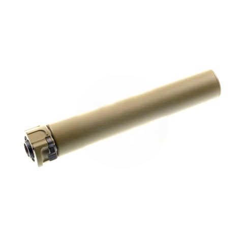 Atlas Custom Works 14mm CCW QD SOCOM 762-RC Mock Suppressor with Flash Hider (Color: Desert Tan)