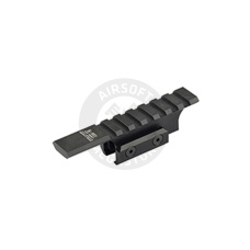 Atlas Custom Works B-18U Elongated Classic Upper Rail for AKS-74U Series Airsoft AEG Rifle (Color: Black)