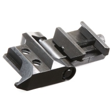 Atlas Custom Works Folding Stock Hinge Adapter for 1913 Picatinny Stock Rail Mounts - (Black)