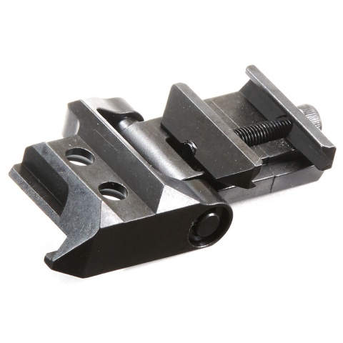 Atlas Custom Works Folding Stock Hinge Adapter for 1913 Picatinny Stock Rail Mounts - (Black)