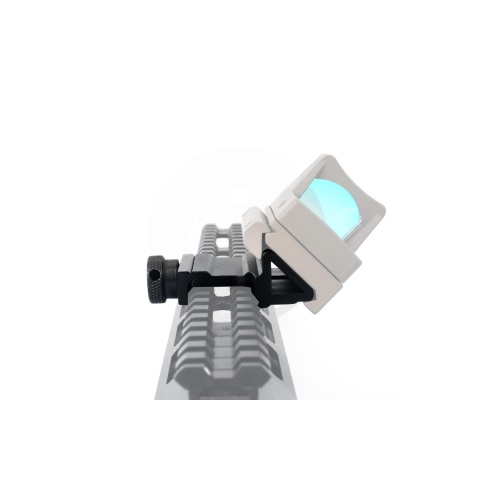 Atlas Custom Works 45° Angle Base Offset Mount for Picatinny Rails - (Black)