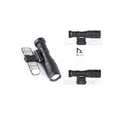 Atlas Custom Works M640U Scout Light PRO Rail Mount LED Flashlight - (Black)
