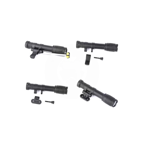 Atlas Custom Works M640U Scout Light PRO Rail Mount LED Flashlight - (Black)