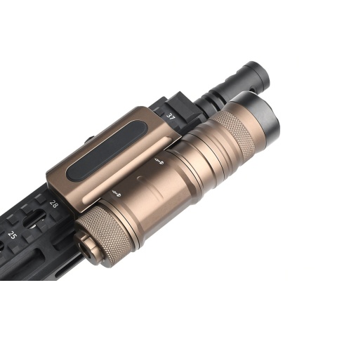 Atlas Custom Works 1800 Lumen Rail Mounted Tactical Flashlight 