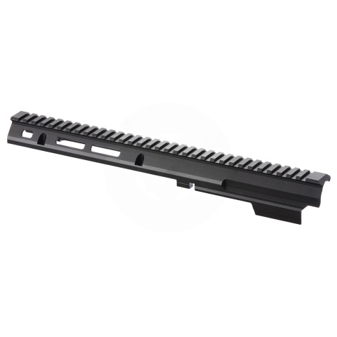 Atlas Custom Works MK3 Monolithic 1913 Flat Top Handguard for CYMA AKM / AK105 AEGs - (Black)