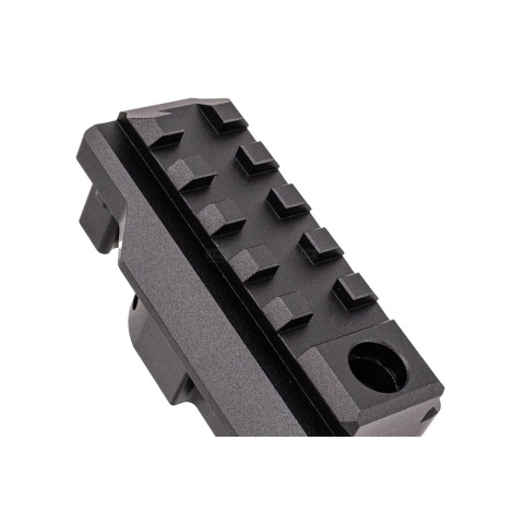 Atlas Custom Works 1913 20mm Stock Adaptor for Archwick B&T AIR APC9K GBB Airsoft Rifles - (Black)