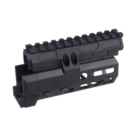 Atlas Custom Works MMS Handguard Set for CYMA AKS-74U - (Black)
