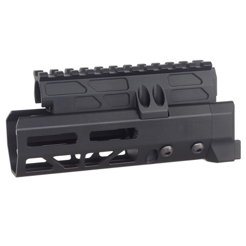 Atlas Custom Works MMS Handguard Set for CYMA AKS-74U - (Black)