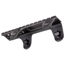 Atlas Custom Works CNC Aluminum Low Profile Rail Claw Mount for MP5 GBB/AEG Airsoft SMG Series - (Black)