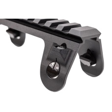 Atlas Custom Works CNC Aluminum Low Profile Rail Claw Mount for MP5 GBB/AEG Airsoft SMG Series - (Black)