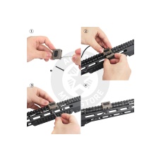 Atlas Custom Works ML Modbutton Life Remote Tape Switch (Dark Earth)