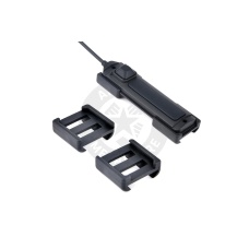 Atlas Custom Works Tactical HL-X Light Nylon Panel For PEQ-15 Pressure Pad Weapon Light Switch Slot 21MM Picatinny Rail - (Black)