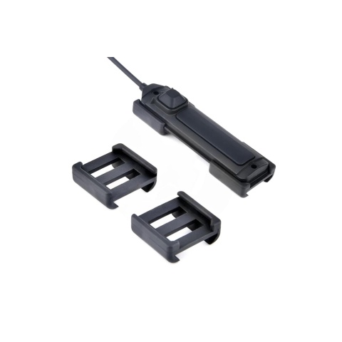 Atlas Custom Works Tactical HL-X Light Nylon Panel For PEQ-15 Pressure Pad Weapon Light Switch Slot 21MM Picatinny Rail - (Black)