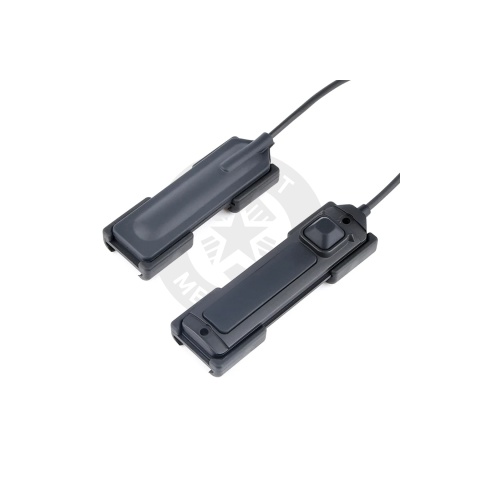 Atlas Custom Works Tactical HL-X Light Nylon Panel For PEQ-15 Pressure Pad Weapon Light Switch Slot 21MM Picatinny Rail - (Black)