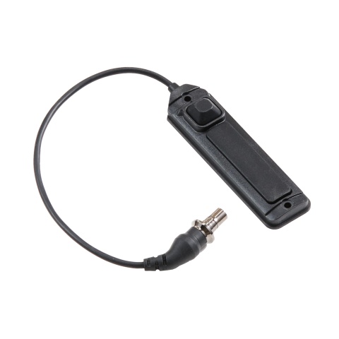 Atlas Custom Works Dual Function Tactical Flashlight Tape Switch w/ SF Plug - (Black)