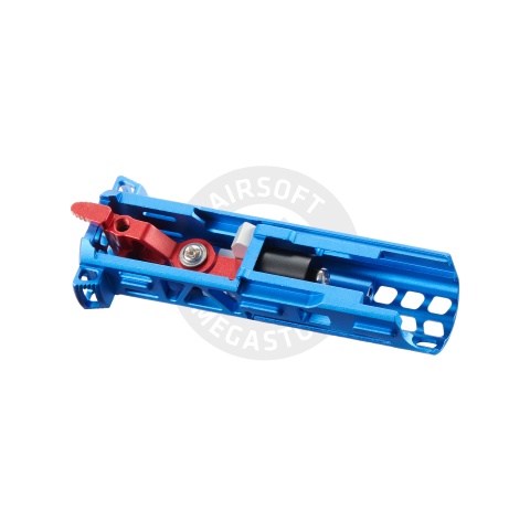 Atlas Custom Works Lightweight CNC Aluminum Advanced Bolt with Selector Switch for AAP-01 GBB Pistol - (Blue)