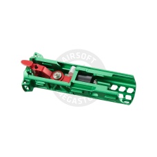 Atlas Custom Works Lightweight CNC Aluminum Advanced Bolt with Selector Switch for AAP-01 GBB Pistol - (Green)