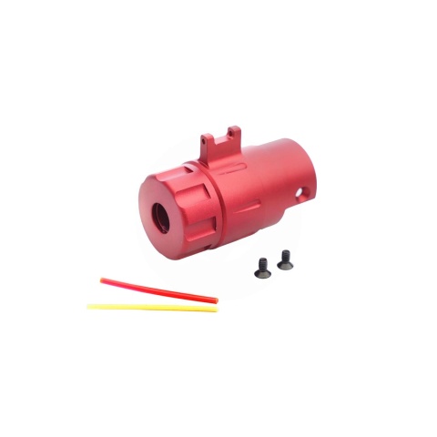Atlas Custom Works Silencer Adapter Kit for AAP-01 GBB Pistol (Red)