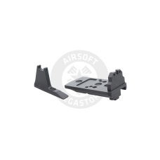 Atlas Custom Works Fiber Front and Rear Sight Mount/Mount Base for AAP-01 GBB Pistol