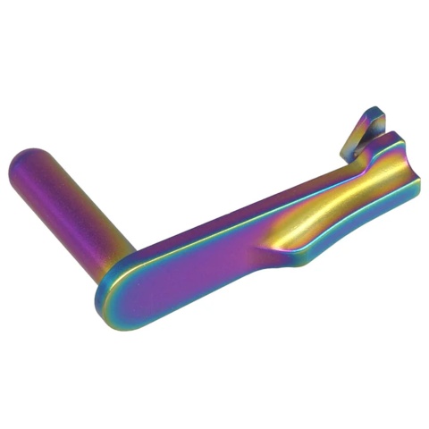 Atlas Custom Works Stainless Steel Type 6 Slide Stop for Hi-Capa Airsoft Gas Blowback Pistols