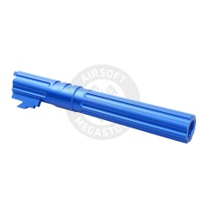 Atlas Custom Works 5.1 Inch Aluminum Straight Fluted Outer Barrel for TM Hicapa M11 CW GBBP (Blue)
