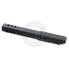 Atlas Custom Works 5.1 Inch Aluminum Hex Outer Barrel for TM Hicapa M11 CW GBBP (Black)