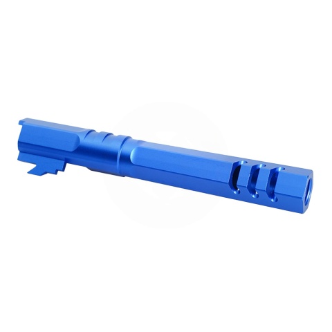 Atlas Custom Works 5.1 Inch Aluminum Hex Outer Barrel for TM Hicapa M11 CW GBBP (Blue)