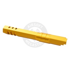 Atlas Custom Works 5.1 Inch Aluminum Hex Outer Barrel for TM Hicapa M11 CW GBBP (Gold)