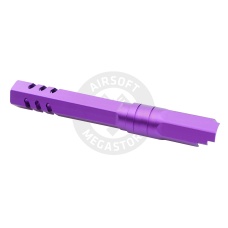 Atlas Custom Works 5.1 Inch Aluminum Hex Outer Barrel for TM Hicapa M11 CW GBBP (Purple)