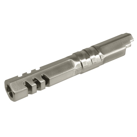 Atlas Custom Works Stainless Hexagon Outer Barrel for Tokyo Marui Hi-Capa 4.3 GBB Airsoft Pistols