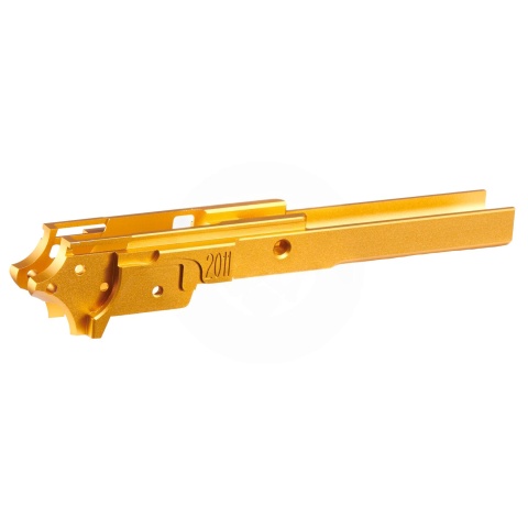 Atlas Custom Works Tokyo Marui Hi Capa 2011 Type 1 GBB 4.3 Aluminum Frame - (Gold)