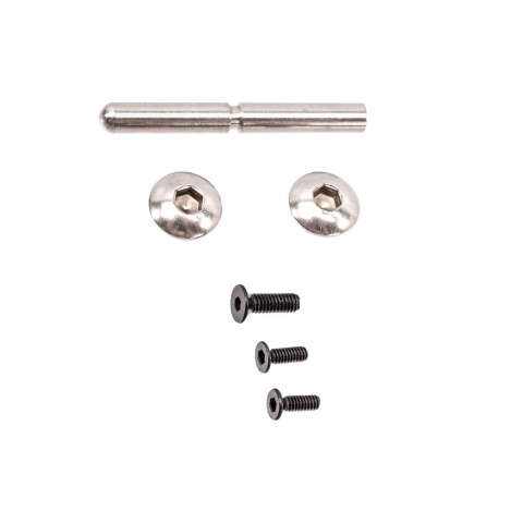 Atlas Custom Works CNC Aluminum Type 9 Grip Kit w/ Magwell Trigger Guard/Housing for Tokyo Marui Hi Capa GBBP Airsoft Pistols - (Red)