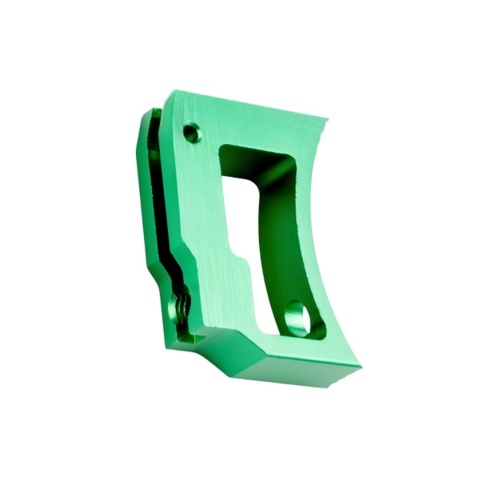 Atlas Custom Works Aluminum Long Curved Adjustable Trigger For TM Hi-Capa GBB Pistols
