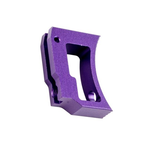 Atlas Custom Works Aluminum Long Curved Adjustable Trigger For TM Hi-Capa GBB Pistols