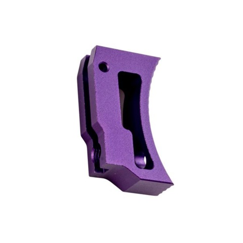 Atlas Custom Works Aluminum Medium Curved Adjustable Trigger For TM Hi-Capa GBB Pistols
