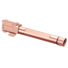 Atlas Custom Works Threaded Outer Barrel for G17 Airsoft Pistols - (Rose Gold)
