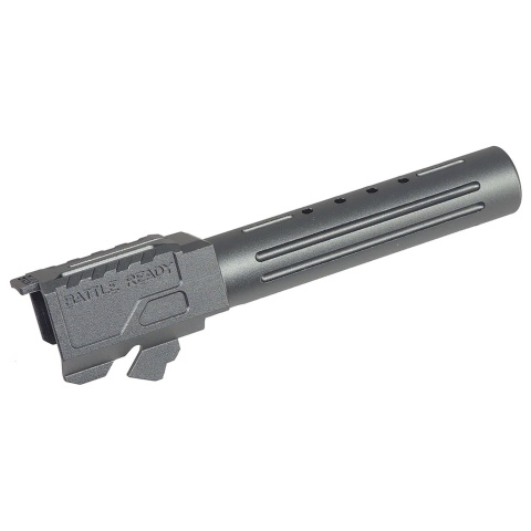 Atlas Custom Works BRA Style Aluminum Barrel for Umarex / VFC G19 Gen.3 GBB / Grey