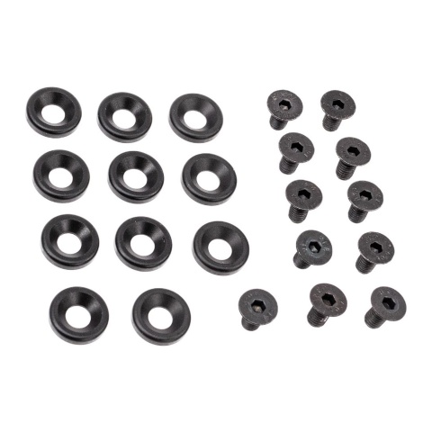 Atlas Custom Works SPORT 4/B33 Tactical Handguard Kit w/ Outer Barrel for TM AKM GBBR Airsoft Rifle - (Black)